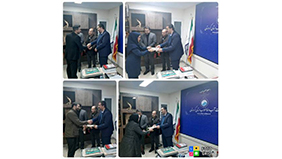 مدیرعامل شرکت آبفا کردستان به مناسبت دهه فجر از ایثارگران شرکت تجلیل نمود