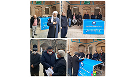 برگزاری میز خدمت امور آبفا در مسجد جامع سنندج