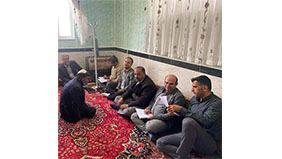 برگزاری میز خدمت امور آبفا سنندج در مسجد محله نایسر