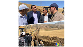 استاندار کردستان در جریان بازدید از سامانه انتقال آب سد آزاد به تصفیه خانه سنندج؛ شهریورماه مردم سنندج از آب سد آزاد بهره‌مند خواهند شد